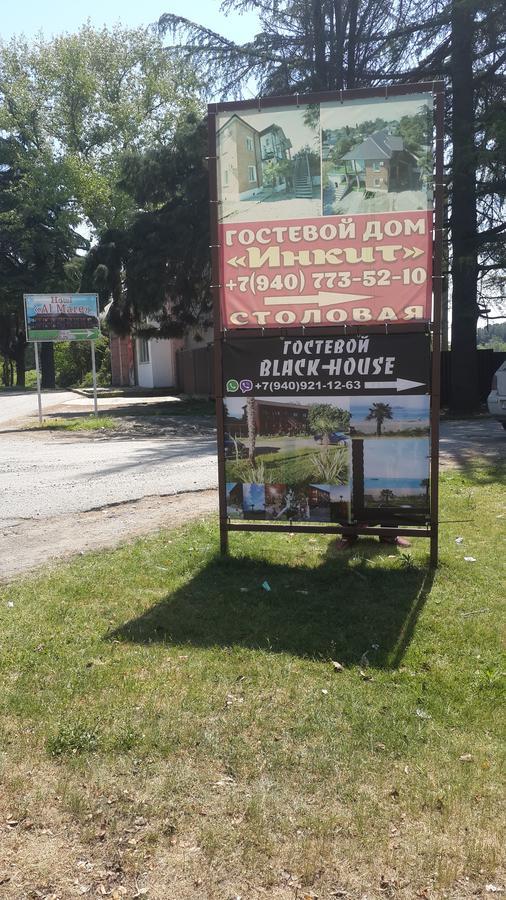 Black-House Pizunda Esterno foto